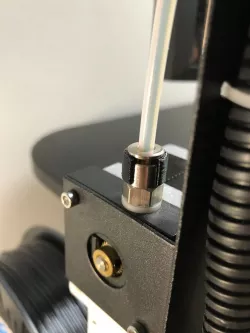 Bowden Tube Fitting Clamp