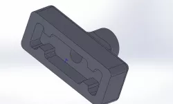 Brio Train Track hole guide