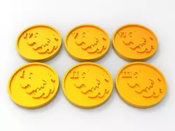 Celestial Lions Space Marines Objective Markers