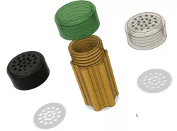 Coin Tube / Salt & Pepper Shakers