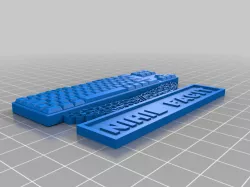 Combat Keyboard Badge