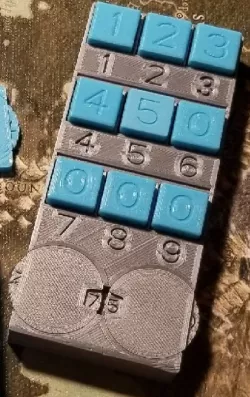 D6 Spell Tracker with 2 Digit Counter