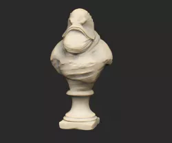 Deep One Bust Sculpture Cthulhu