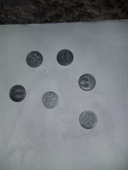 Destiny point tracker token for Star Wars Edge of the Empire
