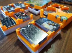 Dual-cardbox mod for Steampunk Rally Box Insert
