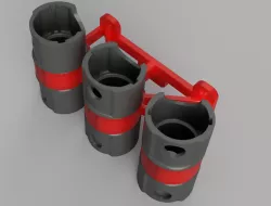 Dyson Wall bracket V8 V10 V11 Tool Holder for 6 tools