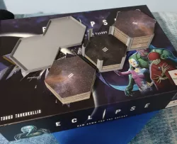 Eclipse Boardgame Hexagons Container