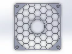 Fan Guard and Frame for 92 mm Cooling Fan (e.g. Noctua NF-A9 FLX)