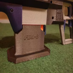 FDL-3 blaster stand for 6 dart magazine