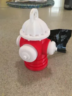 Fire Hydrant Dog Bag Dispenser