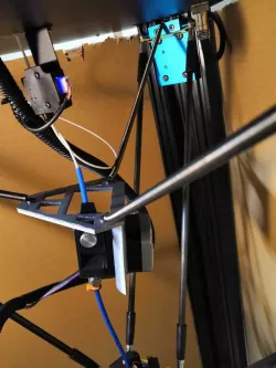 Flying Extruder Support for DELTA