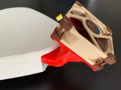 Freebox Delta Fan Duct
