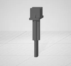 Frigidaire freezer hinge piston (for part #297313200)