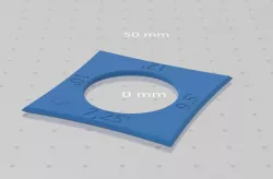 Guitar Radius Template