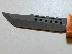 Hellhound blade for OTF switchblade