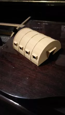 HO scale Quonset Hut