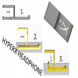 Hyperx Headphone Holder to Table