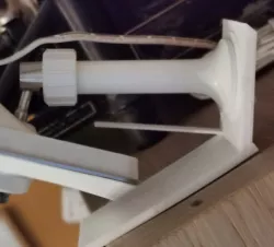 IKEA Billy bookshelf D-Link webcam holder clamp