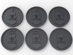 Iron Hands Counting Hands Objective Markers