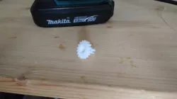 LEGO Bit adapter with gear