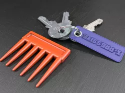 Long Hair Pocket Comb