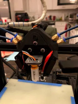 M3D Quad Fusion BLTouch Bracket