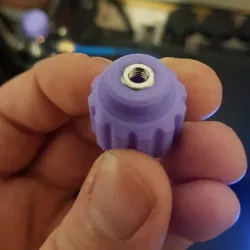 M4 Thumb Nut (with through hole) - Ender 3 Bed Levelling