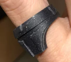 Mandalorian Inspired Ring 21mm (scale to your size ofc)