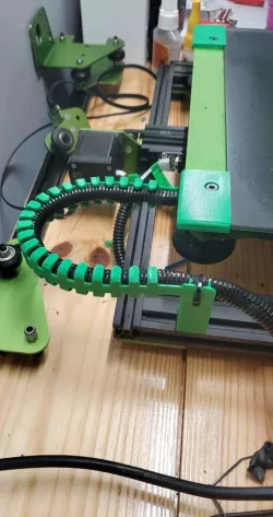 Non-Mechanical Cable Support / Strain Relief for Heat Bed Tevo Tornado CR-10 ect...