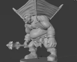 Ogre with Howdah