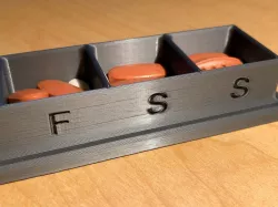 Pill Weekly Planner