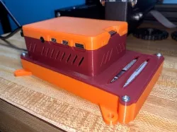 Raspberry Pi 4 case with HDD Enclosure.