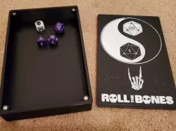 Rectangle RPG Dice Tray and Holder