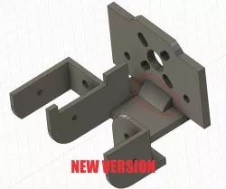 Sonic modell binary motor mount 25 mod 