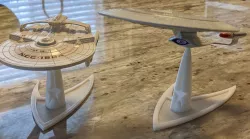 Star Trek Hotwheels Model Display Stand