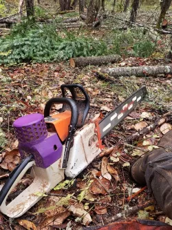Stihl 034 Super air filter mod