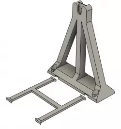 Table Stand for Universal Auto-Rewind Spool Holder 
