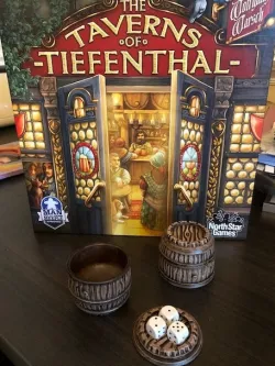 The Taverns of Tiefenthal Keg Dice holder and lid