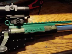 Vsr-10/Bar-10 rail and dust cover w/ level