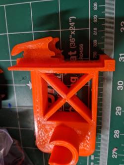 Wall Control Spool Holder Small by TiltedMag, Download free STL model