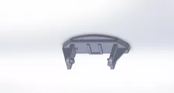Whirlpool Dishwasher upper rack end clip