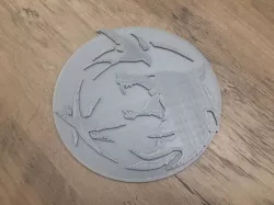 Witcher Coaster (Netflix Logo)