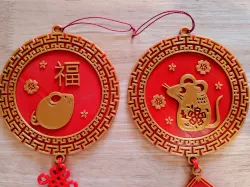 Year of the Rat Chinese New Year Decorations