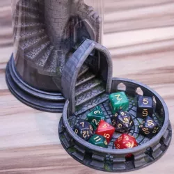 Yet Another (modified) Dice Tower Base and Tray