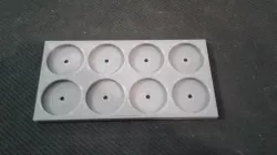 25mm round plain sabot movement tray