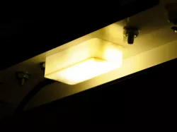2x1W light MGN9 mount