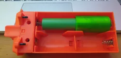 Adaptor for 18650 to double C batteries