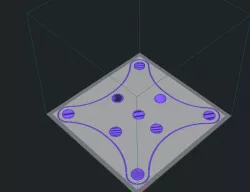 Anycubic i3 mega bed test leveler