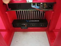 Atomic Pi Delux Vertical Desktop Case - Enhanced parts
