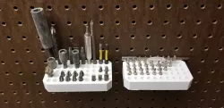 Bit Holder Pegboard Bracket